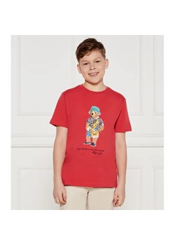 POLO RALPH LAUREN T-shirt | Regular Fit ze sklepu Gomez Fashion Store w kategorii T-shirty chłopięce - zdjęcie 184515766