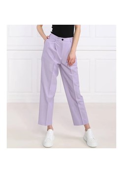 Karl Lagerfeld Spodnie | Regular Fit | z dodatkiem wełny ze sklepu Gomez Fashion Store w kategorii Spodnie damskie - zdjęcie 184515859