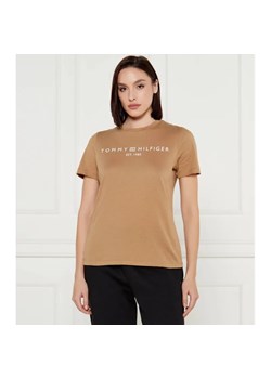Tommy Hilfiger T-shirt | Regular Fit ze sklepu Gomez Fashion Store w kategorii Bluzki damskie - zdjęcie 184516028