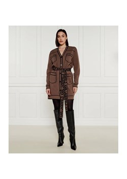 Karl Lagerfeld Kardigan | Relaxed fit | z dodatkiem wełny ze sklepu Gomez Fashion Store w kategorii Swetry damskie - zdjęcie 184516069