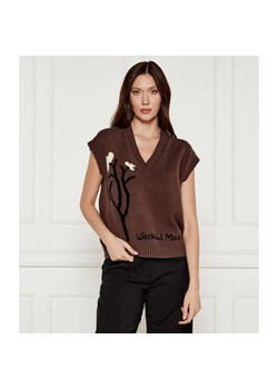Weekend MaxMara Kamizelka CRUSCA | Regular Fit ze sklepu Gomez Fashion Store w kategorii Kamizelki damskie - zdjęcie 184516097
