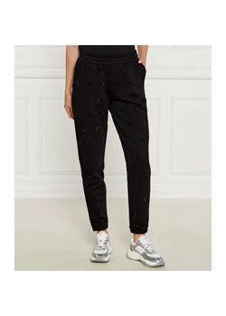 Karl Lagerfeld Spodnie dresowe Rhinestone | Regular Fit ze sklepu Gomez Fashion Store w kategorii Spodnie damskie - zdjęcie 184516305
