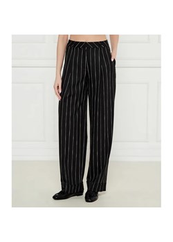 Marc Cain Spodnie | flare fit | z dodatkiem lnu ze sklepu Gomez Fashion Store w kategorii Spodnie damskie - zdjęcie 184516328