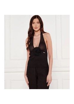 Karl Lagerfeld Top | Regular Fit ze sklepu Gomez Fashion Store w kategorii Odzież plażowa - zdjęcie 184516825