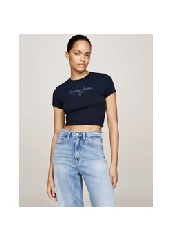 Tommy Jeans T-shirt | Cropped Fit ze sklepu Gomez Fashion Store w kategorii Bluzki damskie - zdjęcie 184516906