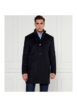 Joop! Wełniany płaszcz 17 JC-21Maron | z dodatkiem kaszmiru ze sklepu Gomez Fashion Store w kategorii Płaszcze męskie - zdjęcie 184516968