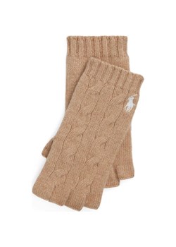 POLO RALPH LAUREN Wełniane rękawiczki | z dodatkiem kaszmiru ze sklepu Gomez Fashion Store w kategorii Rękawiczki damskie - zdjęcie 184517108