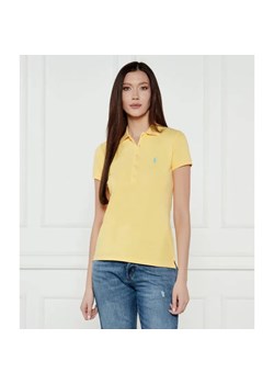 POLO RALPH LAUREN Polo JULIE | Slim Fit | pique ze sklepu Gomez Fashion Store w kategorii Bluzki damskie - zdjęcie 184517146