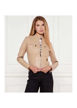 Liu Jo Skórzana kurtka | Slim Fit ze sklepu Gomez Fashion Store w kategorii Kurtki damskie - zdjęcie 184517186