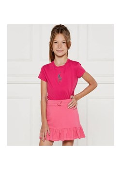 POLO RALPH LAUREN T-shirt | Regular Fit ze sklepu Gomez Fashion Store w kategorii Bluzki dziewczęce - zdjęcie 184517298