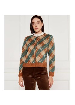 Marc Cain Wełniany kardigan | Regular Fit ze sklepu Gomez Fashion Store w kategorii Swetry damskie - zdjęcie 184517337