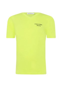 Calvin Klein Jeans T-shirt | Regular Fit ze sklepu Gomez Fashion Store w kategorii T-shirty chłopięce - zdjęcie 184517475