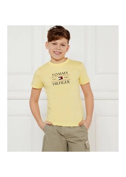 Tommy Hilfiger T-shirt | Regular Fit ze sklepu Gomez Fashion Store w kategorii T-shirty chłopięce - zdjęcie 184517567