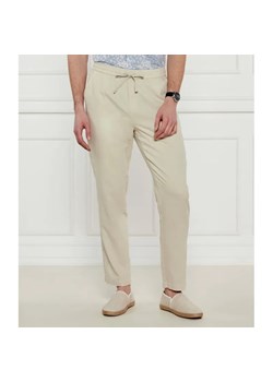 Guess Underwear  Lniane spodnie FLUID | Regular Fit ze sklepu Gomez Fashion Store w kategorii Spodnie męskie - zdjęcie 184517617