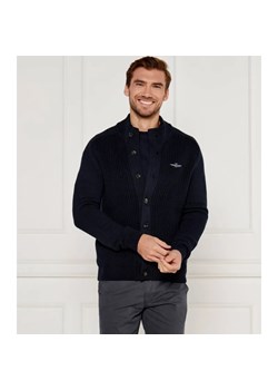 Aeronautica Militare Kardigan | Regular Fit ze sklepu Gomez Fashion Store w kategorii Swetry męskie - zdjęcie 184517718