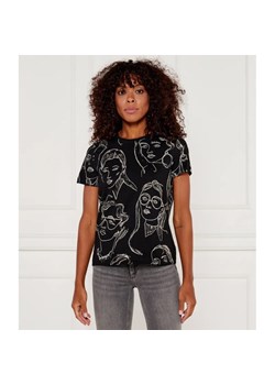 Desigual T-shirt | Regular Fit ze sklepu Gomez Fashion Store w kategorii Bluzki damskie - zdjęcie 184517765