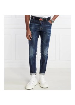 Dsquared2 Jeansy DARK CLEAN WASH COOL GUY | Slim Fit ze sklepu Gomez Fashion Store w kategorii Jeansy męskie - zdjęcie 184517816