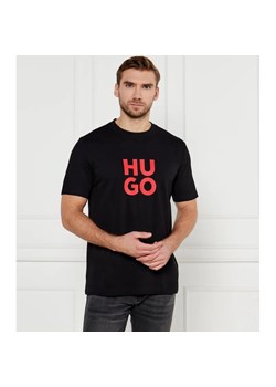 HUGO T-shirt Daltorip | Regular Fit ze sklepu Gomez Fashion Store w kategorii T-shirty męskie - zdjęcie 184517935