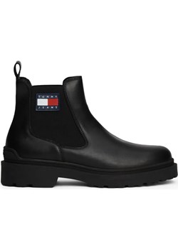 Tommy Jeans Skórzane sztyblety CHELSEA ze sklepu Gomez Fashion Store w kategorii Buty zimowe męskie - zdjęcie 184518009