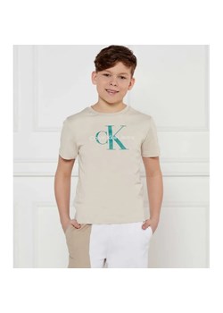 Calvin Klein Jeans T-shirt | Regular Fit ze sklepu Gomez Fashion Store w kategorii T-shirty chłopięce - zdjęcie 184518247