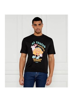 Hugo Blue T-shirt Nugotacos | Regular Fit ze sklepu Gomez Fashion Store w kategorii T-shirty męskie - zdjęcie 184518357