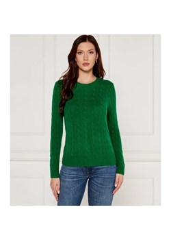 POLO RALPH LAUREN Wełniany sweter JULIANNA | Slim Fit | z dodatkiem kaszmiru ze sklepu Gomez Fashion Store w kategorii Swetry damskie - zdjęcie 184519149