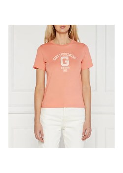 Gant T-shirt | Regular Fit ze sklepu Gomez Fashion Store w kategorii Bluzki damskie - zdjęcie 184519248