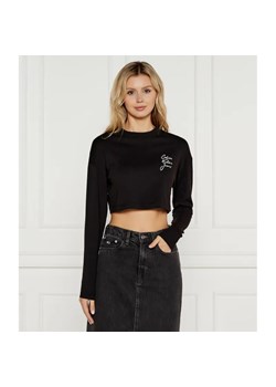 Calvin Klein Jeans Bluzka | Cropped Fit ze sklepu Gomez Fashion Store w kategorii Bluzki damskie - zdjęcie 184519338