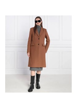 Tommy Hilfiger Wełniany płaszcz | z dodatkiem kaszmiru ze sklepu Gomez Fashion Store w kategorii Płaszcze damskie - zdjęcie 184519486