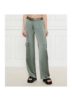 HUGO Spodnie Hanira-1 | flare fit ze sklepu Gomez Fashion Store w kategorii Spodnie damskie - zdjęcie 184519549