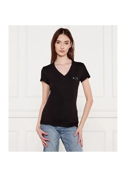 Armani Exchange T-shirt | Slim Fit ze sklepu Gomez Fashion Store w kategorii Bluzki damskie - zdjęcie 184519556