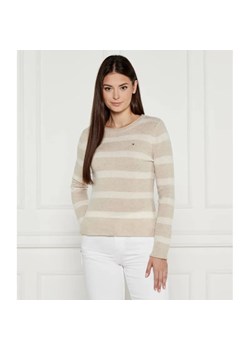 Tommy Hilfiger Wełniany sweter | Regular Fit ze sklepu Gomez Fashion Store w kategorii Swetry damskie - zdjęcie 184519995