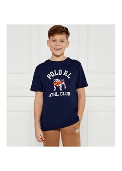 POLO RALPH LAUREN T-shirt | Regular Fit ze sklepu Gomez Fashion Store w kategorii T-shirty chłopięce - zdjęcie 184520066