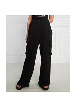 HUGO Spodnie dresowe Naleva | Relaxed fit ze sklepu Gomez Fashion Store w kategorii Spodnie damskie - zdjęcie 184520185