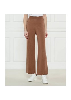 Liu Jo Sport Wełniane spodnie dzianinowe | z dodatkiem kaszmiru ze sklepu Gomez Fashion Store w kategorii Spodnie damskie - zdjęcie 184520256