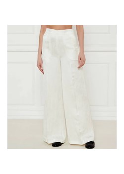 TWINSET Spodnie | Relaxed fit | z dodatkiem lnu ze sklepu Gomez Fashion Store w kategorii Spodnie damskie - zdjęcie 184520328