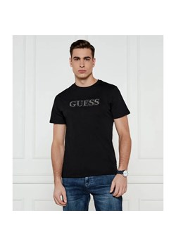 GUESS T-shirt EMBELLISHED LOGO | Slim Fit ze sklepu Gomez Fashion Store w kategorii T-shirty męskie - zdjęcie 184520495