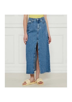 Calvin Klein Jeans Jeansowa spódnica A-LINE ze sklepu Gomez Fashion Store w kategorii Spódnice - zdjęcie 184520537