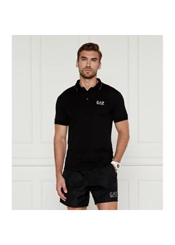 EA7 Polo | Regular Fit | pique ze sklepu Gomez Fashion Store w kategorii T-shirty męskie - zdjęcie 184520587
