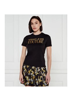 Versace Jeans Couture T-shirt | Slim Fit ze sklepu Gomez Fashion Store w kategorii Bluzki damskie - zdjęcie 184520719