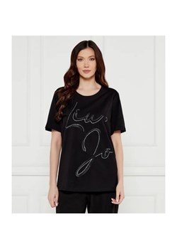 Liu Jo Sport T-shirt | Relaxed fit ze sklepu Gomez Fashion Store w kategorii Bluzki damskie - zdjęcie 184520866