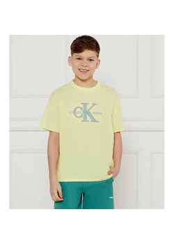 Calvin Klein Jeans T-shirt | Regular Fit ze sklepu Gomez Fashion Store w kategorii T-shirty chłopięce - zdjęcie 184520958