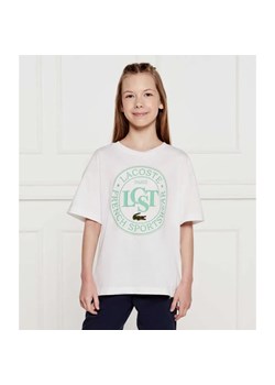 Lacoste T-shirt | Relaxed fit ze sklepu Gomez Fashion Store w kategorii Bluzki dziewczęce - zdjęcie 184521188