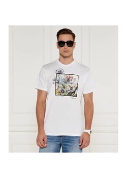 GUESS T-shirt FLOWER BOX | Regular Fit ze sklepu Gomez Fashion Store w kategorii T-shirty męskie - zdjęcie 184521237