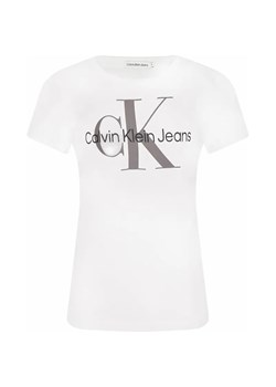 Calvin Klein Jeans T-shirt | Regular Fit ze sklepu Gomez Fashion Store w kategorii Bluzki dziewczęce - zdjęcie 184521428