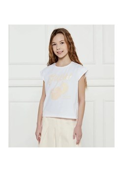 Guess T-shirt | Regular Fit ze sklepu Gomez Fashion Store w kategorii Bluzki dziewczęce - zdjęcie 184521459