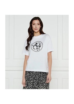 Joop! T-shirt | Regular Fit ze sklepu Gomez Fashion Store w kategorii Bluzki damskie - zdjęcie 184521495