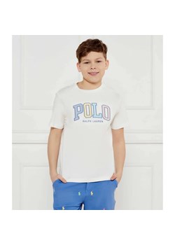 POLO RALPH LAUREN T-shirt | Regular Fit ze sklepu Gomez Fashion Store w kategorii T-shirty chłopięce - zdjęcie 184521765