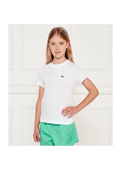 Lacoste T-shirt | Regular Fit ze sklepu Gomez Fashion Store w kategorii Bluzki dziewczęce - zdjęcie 184521786