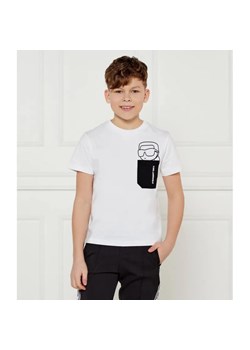 Karl Lagerfeld Kids T-shirt | Regular Fit ze sklepu Gomez Fashion Store w kategorii T-shirty chłopięce - zdjęcie 184521789